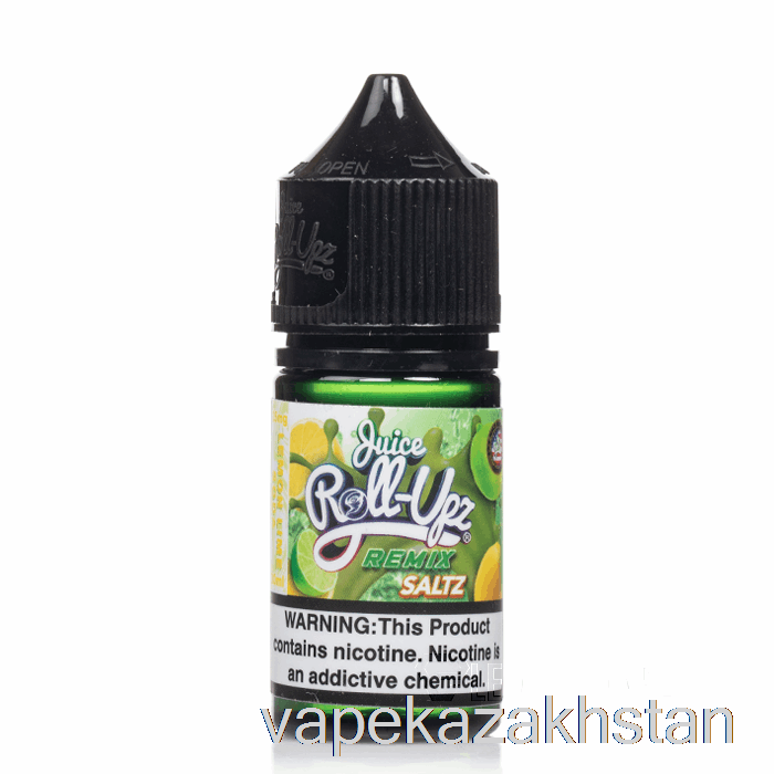 Vape Disposable Lemon Lime Soda - Juice Roll Upz Remix Salts - 30mL 50mg